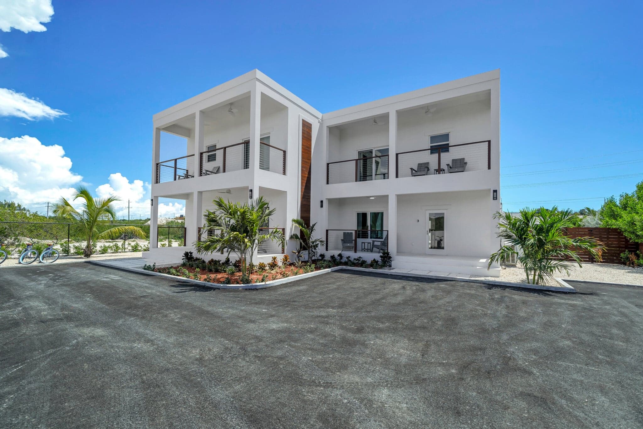 Completed residential project exterior
