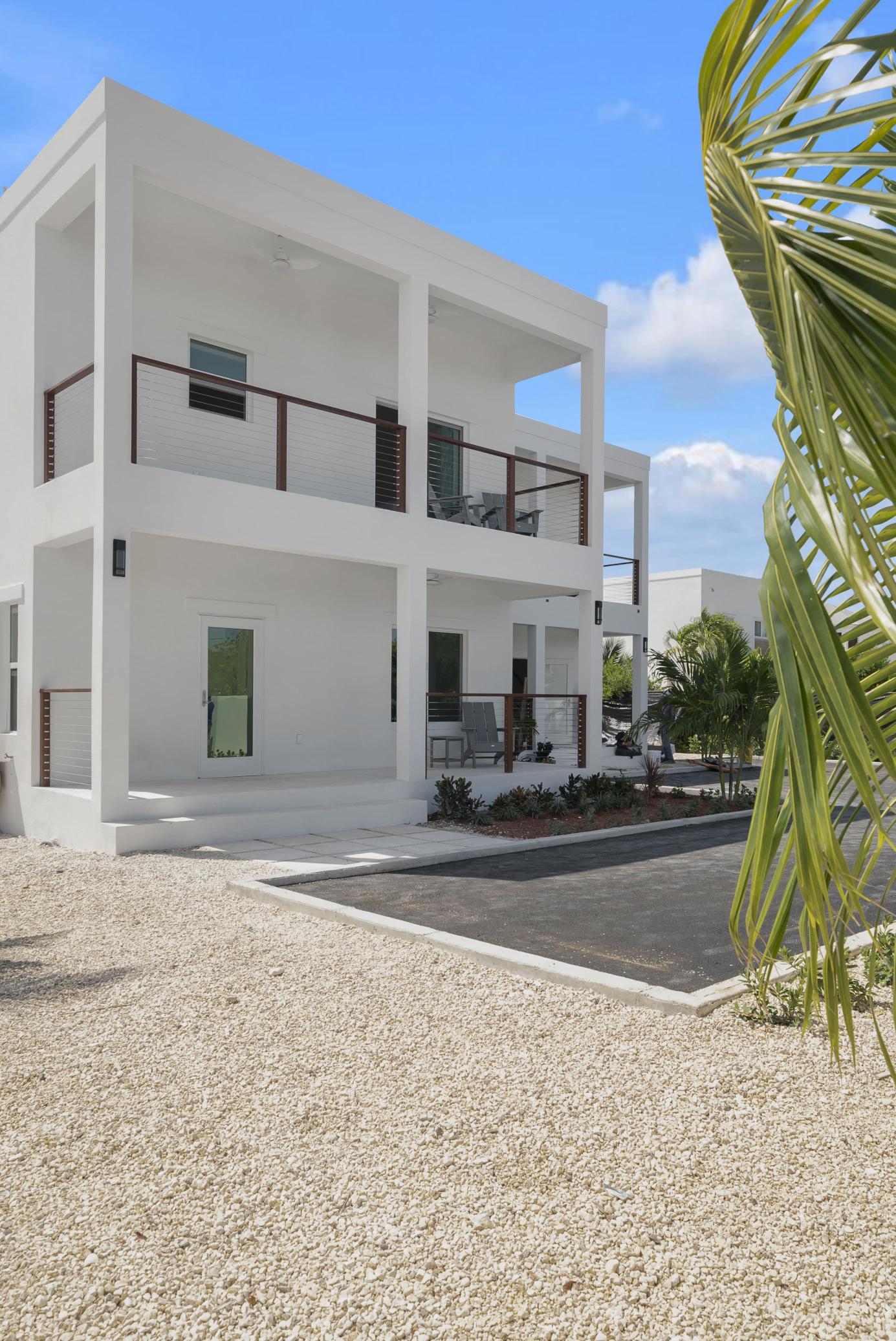 Completed residential project outdoor area
